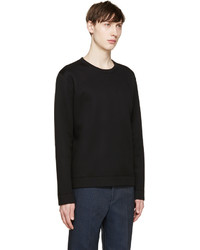 schwarzer Pullover mit einem Rundhalsausschnitt von Valentino