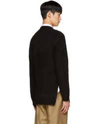 schwarzer Pullover mit einem Rundhalsausschnitt von 3.1 Phillip Lim