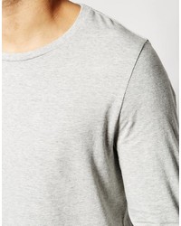 schwarzer Pullover mit einem Rundhalsausschnitt von Asos