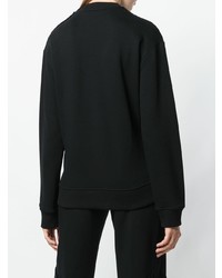 schwarzer Pullover mit einem Rundhalsausschnitt von Givenchy