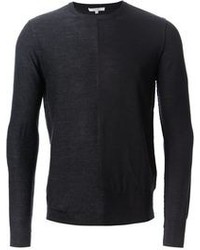 schwarzer Pullover mit einem Rundhalsausschnitt von Carven