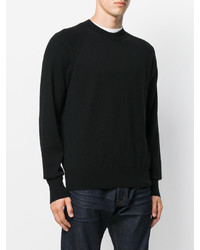 schwarzer Pullover mit einem Rundhalsausschnitt von Tom Ford