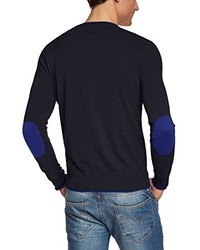 schwarzer Pullover mit einem Rundhalsausschnitt von CMP
