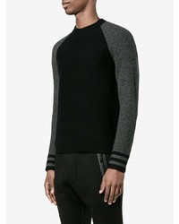 schwarzer Pullover mit einem Rundhalsausschnitt von rag & bone