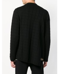 schwarzer Pullover mit einem Rundhalsausschnitt von Comme Des Garcons Homme Plus