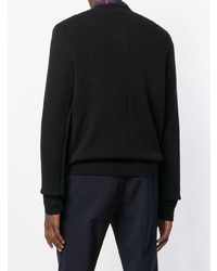 schwarzer Pullover mit einem Rundhalsausschnitt von rag & bone