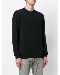 schwarzer Pullover mit einem Rundhalsausschnitt von Givenchy