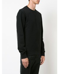 schwarzer Pullover mit einem Rundhalsausschnitt von Maison Margiela