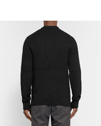 schwarzer Pullover mit einem Rundhalsausschnitt von rag & bone