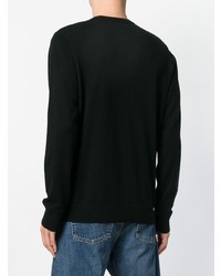 schwarzer Pullover mit einem Rundhalsausschnitt von Carhartt