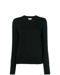 schwarzer Pullover mit einem Rundhalsausschnitt von Isabel Marant Etoile