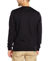 schwarzer Pullover mit einem Rundhalsausschnitt von Jack & Jones