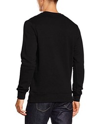 schwarzer Pullover mit einem Rundhalsausschnitt von Jack & Jones