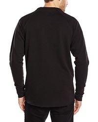 schwarzer Pullover mit einem Rundhalsausschnitt von Jack & Jones