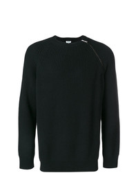 schwarzer Pullover mit einem Rundhalsausschnitt von Kenzo