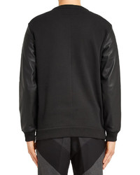 schwarzer Pullover mit einem Rundhalsausschnitt von Givenchy