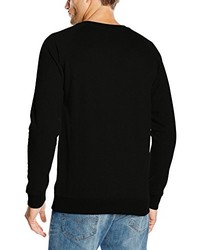 schwarzer Pullover mit einem Rundhalsausschnitt von O'Neill