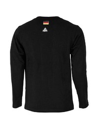 schwarzer Pullover mit einem Rundhalsausschnitt von Peak