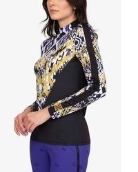 schwarzer Pullover mit einem Rundhalsausschnitt von SPORTALM KITZBÜHEL