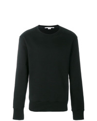 schwarzer Pullover mit einem Rundhalsausschnitt von Stella McCartney