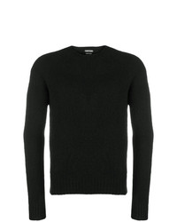 schwarzer Pullover mit einem Rundhalsausschnitt von Tom Ford