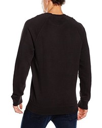 schwarzer Pullover mit einem Rundhalsausschnitt von True Religion