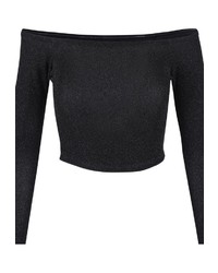schwarzer Pullover mit einem Rundhalsausschnitt von Urban Classics