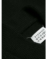 schwarzer Pullover mit einem Schalkragen von Maison Margiela