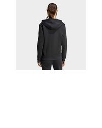 schwarzer Pullover mit einer Kapuze von adidas Performance