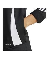 schwarzer Pullover mit einer Kapuze von adidas Performance