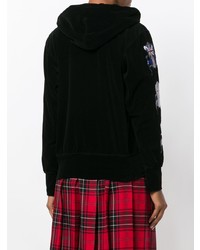 schwarzer Pullover mit einer Kapuze von Junya Watanabe