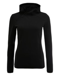 schwarzer Pullover mit einer Kapuze von Even&Odd