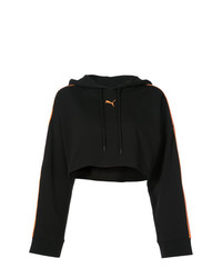schwarzer Pullover mit einer Kapuze von Fenty X Puma
