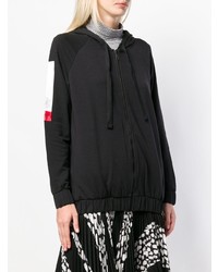 schwarzer Pullover mit einer Kapuze von Reebok