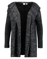 schwarzer Pullover mit einer Kapuze von Gap