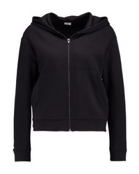 schwarzer Pullover mit einer Kapuze von Jdy