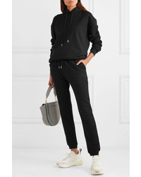 schwarzer Pullover mit einer Kapuze von Ninety Percent