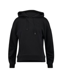 schwarzer Pullover mit einer Kapuze von Only