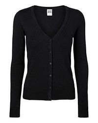 schwarzer Pullover mit einer Kapuze von Vero Moda