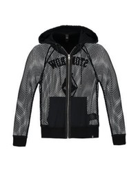 schwarzer Pullover mit einer Kapuze von Volcom