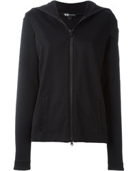 schwarzer Pullover mit einer Kapuze von Y-3