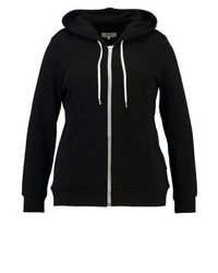 schwarzer Pullover mit einer Kapuze von Zalando Essentials