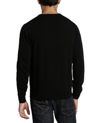 schwarzer Pullover von Alan Paine