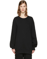 schwarzer Pullover von Ann Demeulemeester