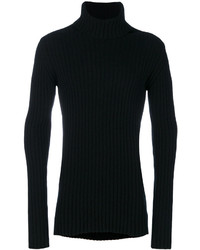 schwarzer Pullover von Ann Demeulemeester