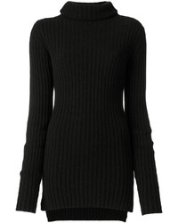 schwarzer Pullover von Ann Demeulemeester