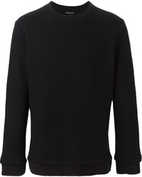 schwarzer Pullover von Ann Demeulemeester