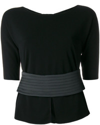 schwarzer Pullover von Armani Collezioni