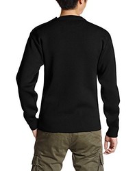 schwarzer Pullover von Armor Lux
