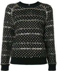 schwarzer Pullover von Ashish